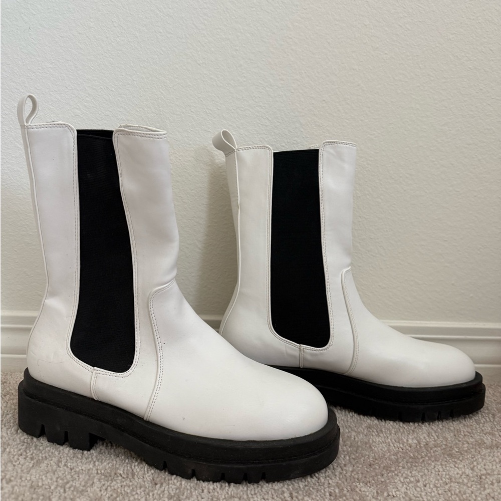 White boots